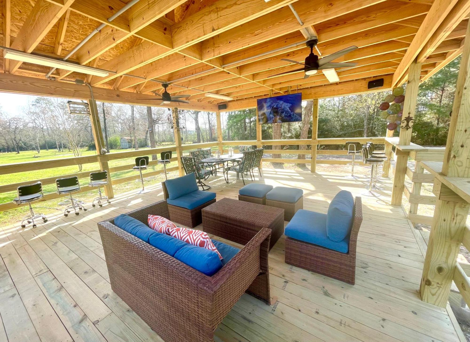 מגנוליה Country Getaway 4 Bedroom Resort In 10 Acre Lot מראה חיצוני תמונה