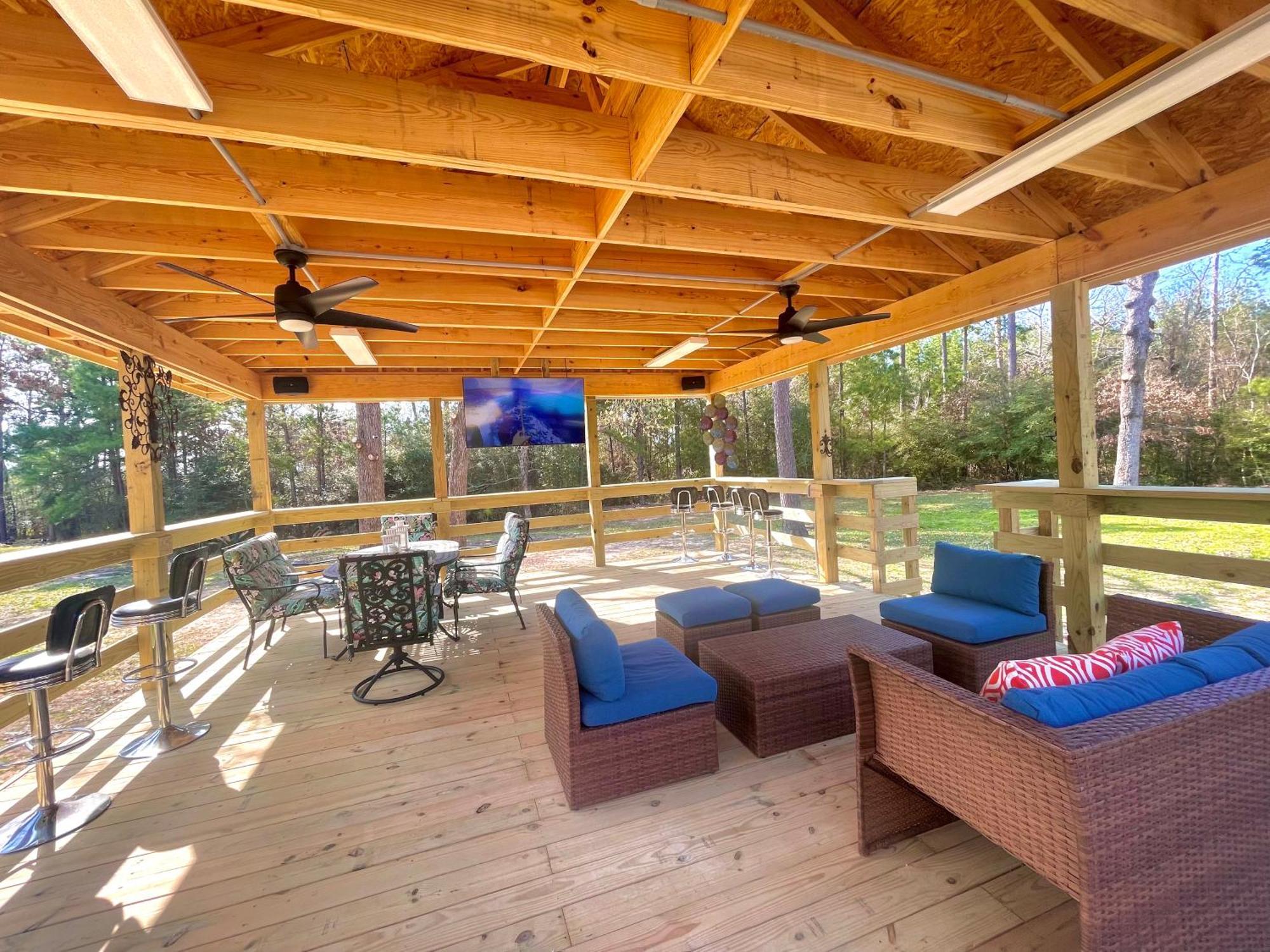 מגנוליה Country Getaway 4 Bedroom Resort In 10 Acre Lot מראה חיצוני תמונה
